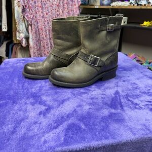 Frye Women's Ankle Boots in Distressed Brown